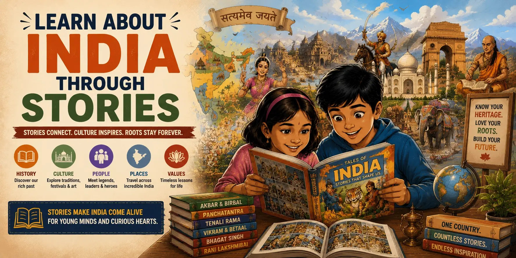 Learn About India Through Stories