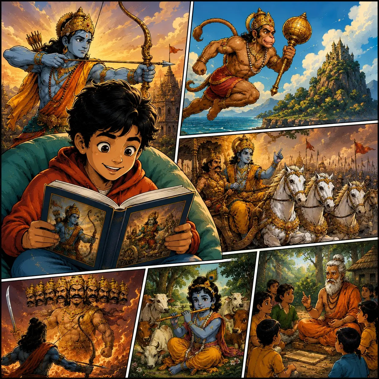 Indian Mythology Comics