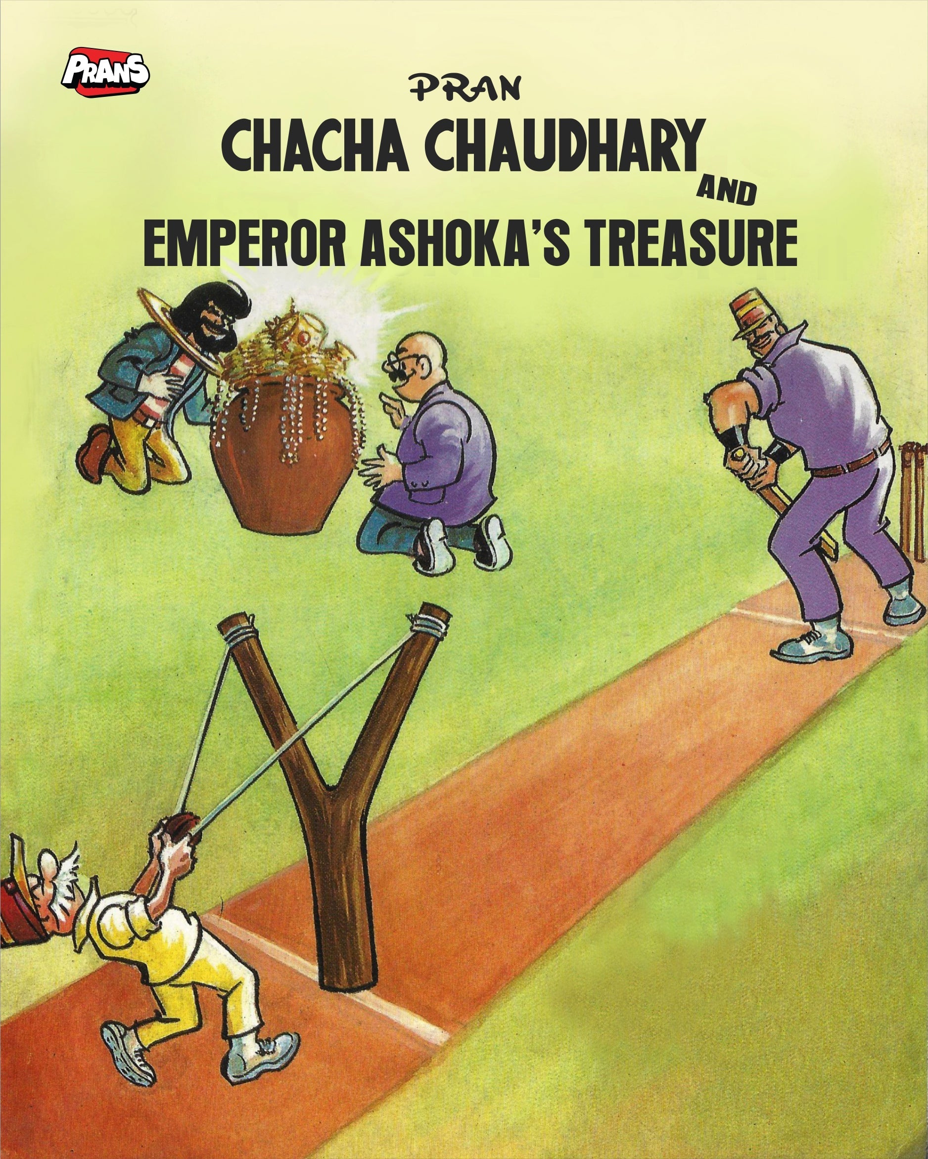 Chacha Chaudhary and Emperor Ashoka's Treasure comic